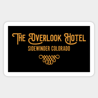 The Overlook Hotel - Sidewinder Colorado - vintage logo Sticker